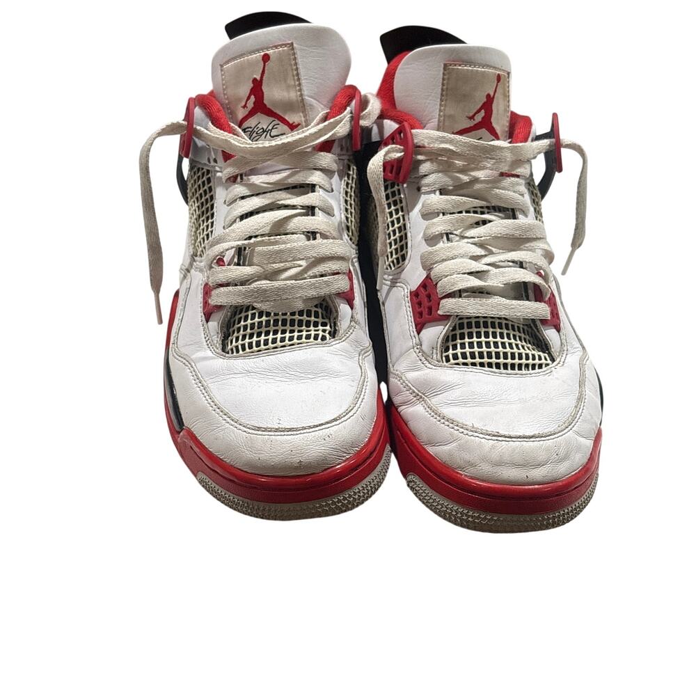 Nike Air Jordan 4 Retro OG Fire Red 2020 Men's Shoes - Size 12